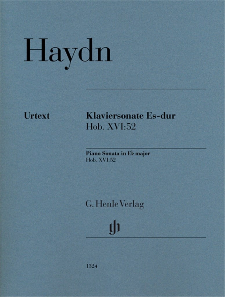 Piano Sonata in E flat major Hob. XVI:52